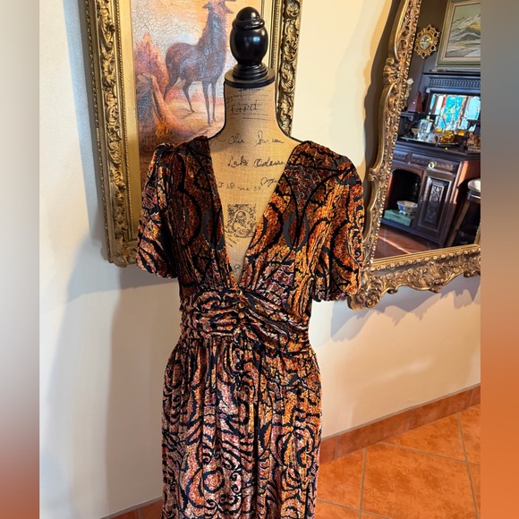 NWT The Katerina Button-front Dress: Velvet Edition - Picture 13 of 16